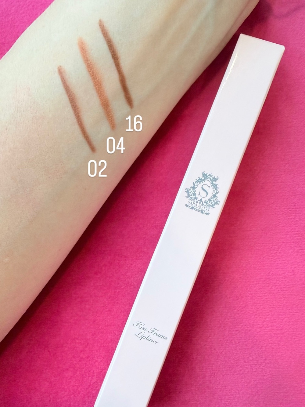 SARA SOTTI Kiss Frame Soft Lip Liner Pencil